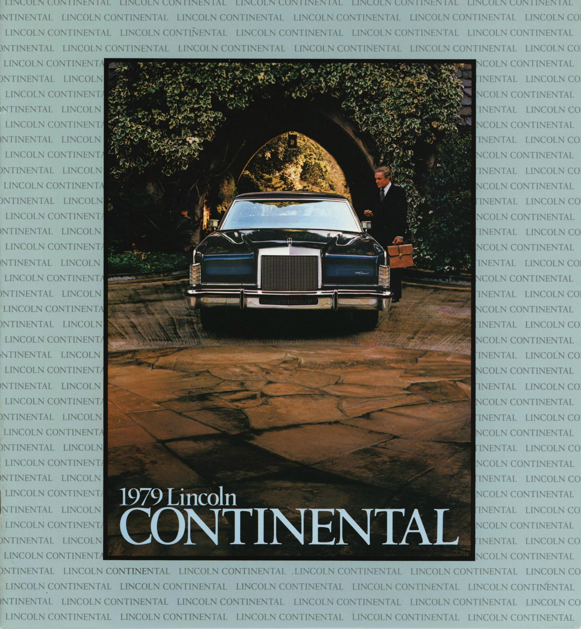 1979 Lincoln Continental Brochure Page 1